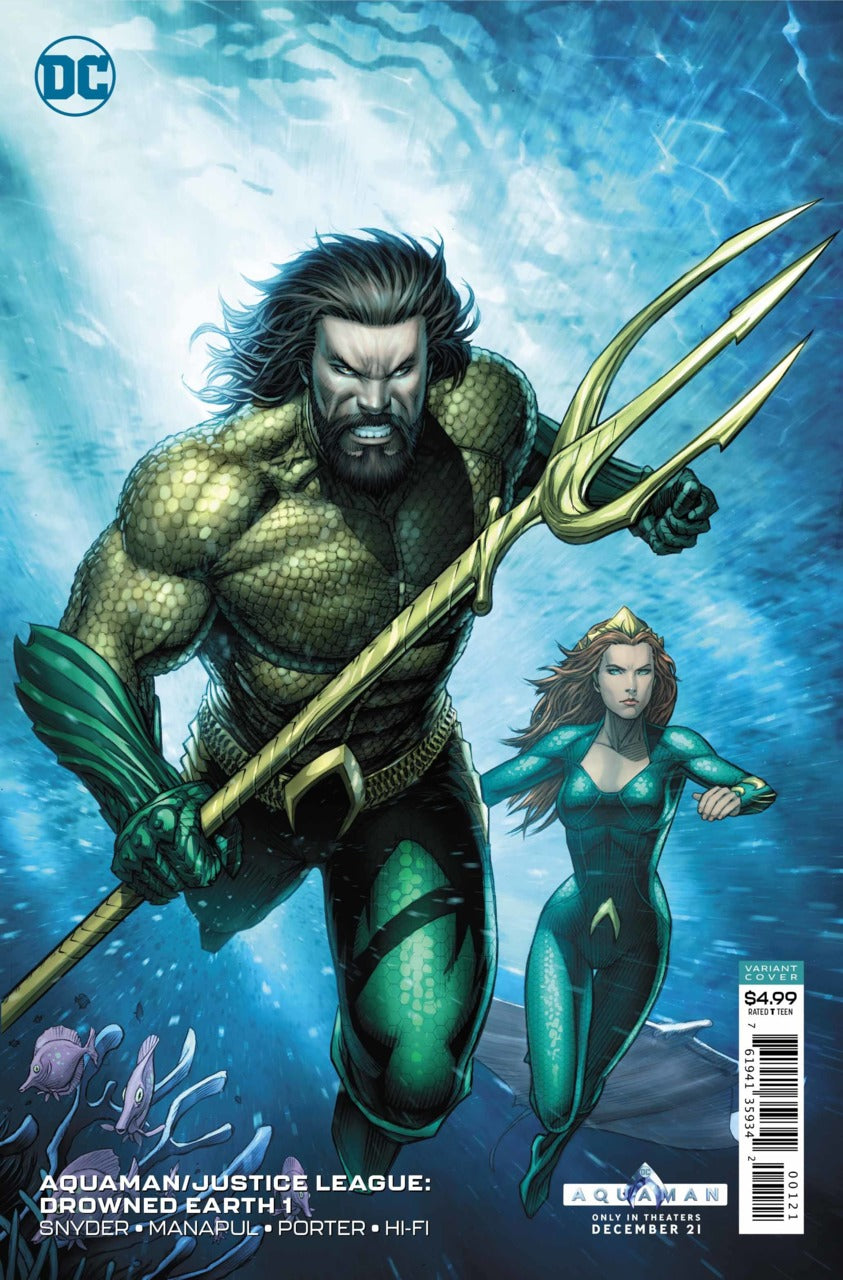 Aquaman/Justice League: Drowned Earth (2018) #1