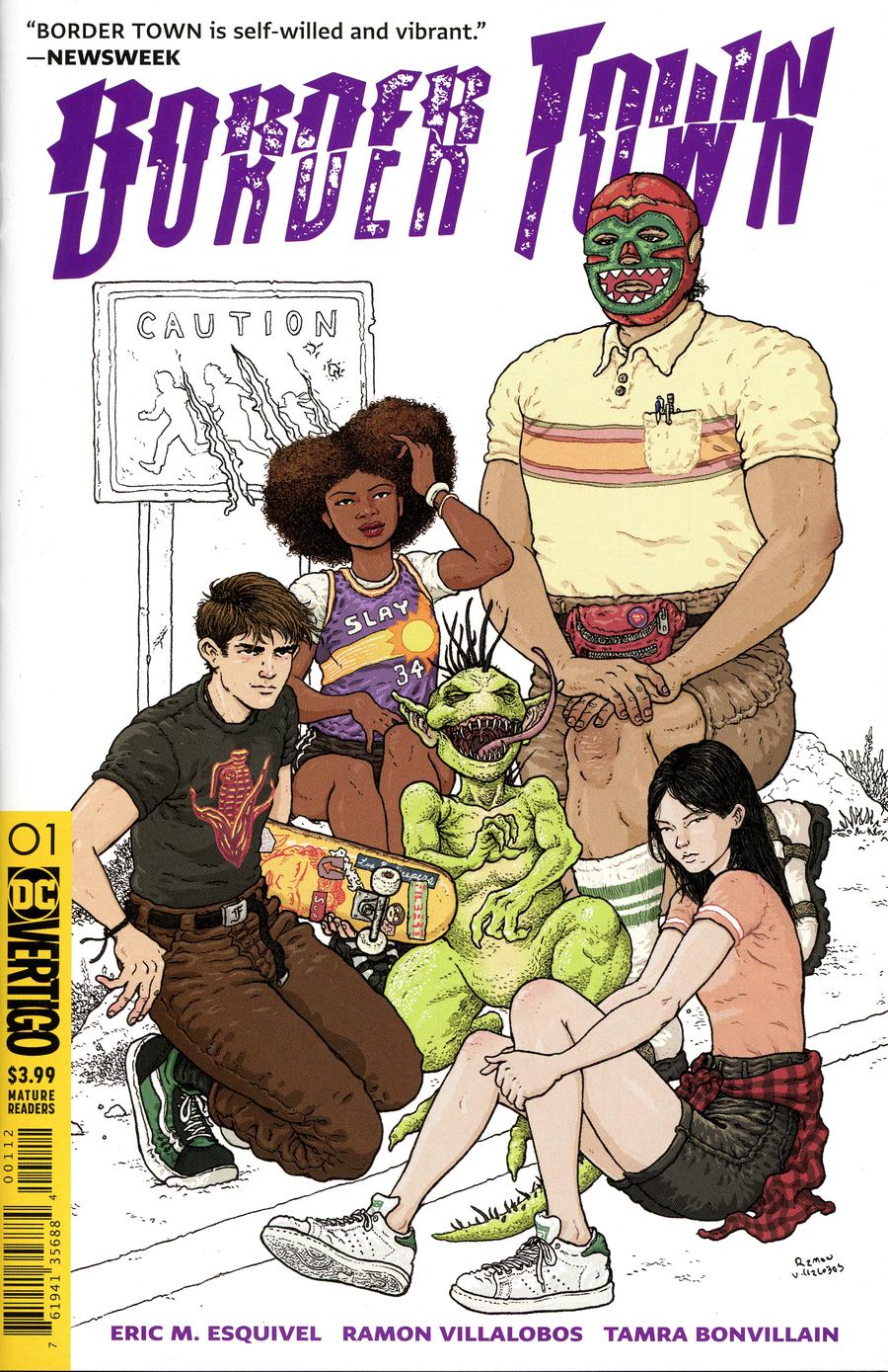 Border Town #1 - 2nd Print