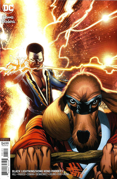 Black Lightning Hong Kong Phooey #1 - Couverture B