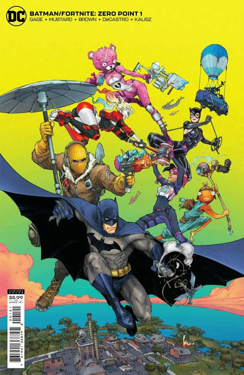 Batman Fortnite Zero Point #1 B Cover