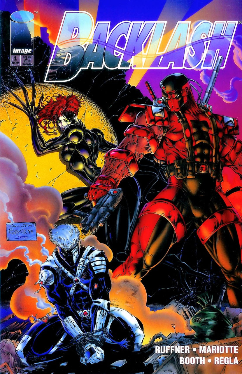 Backlash #1 - Variant – The Hall of Comics