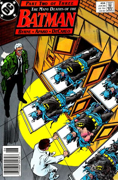 Batman #433 - #435 (1940) Full 4x "The Many Deaths of Batman" Story Lot *Newsstands