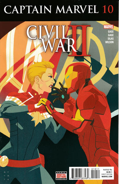 Captain Marvel (2016) 10x Set