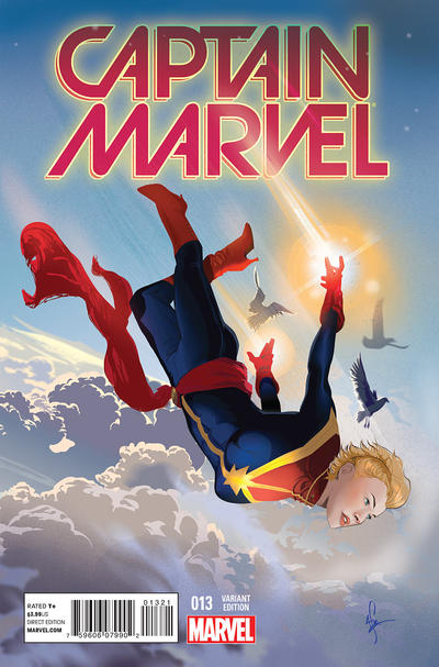 Capitaine Marvel (2014) # 13 B Couverture