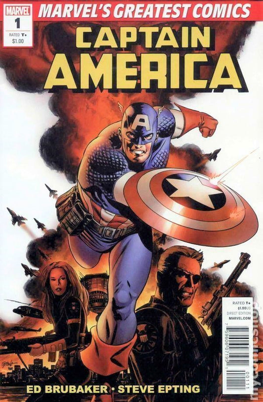 Captain America (2004) # 1 - La plus grande édition de bandes dessinées de Marvel