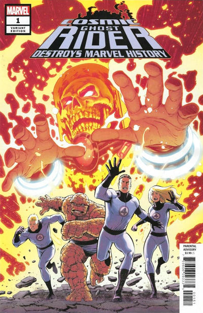 Cosmic Ghost Rider détruit l'histoire de Marvel #1 - Variante Pacheco