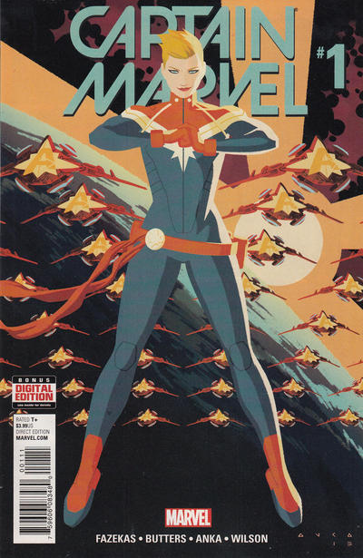 Captain Marvel (2016) 10x Set