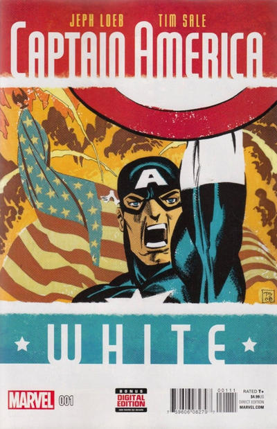 Captain America White 5x Set