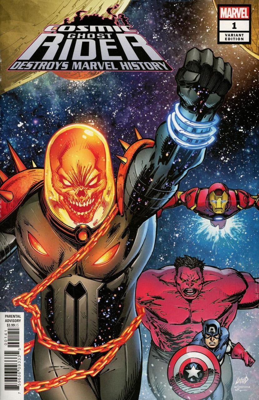 Cosmic Ghost Rider détruit l'histoire de Marvel #1 - Variante de Liefeld