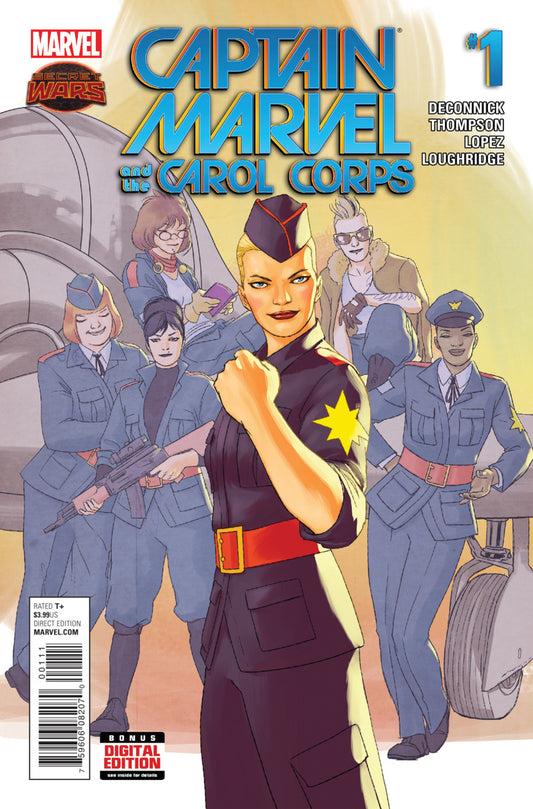 Capitaine Marvel Carol Corps # 1