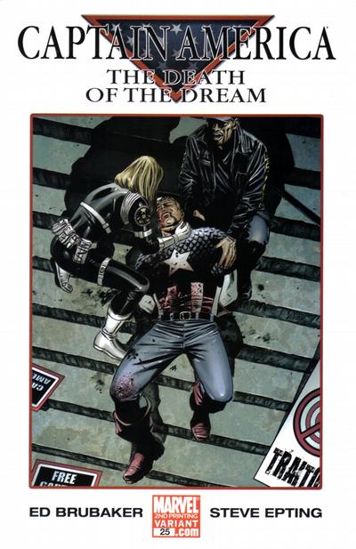 Captain America (2004) #25 - 2nd Print
