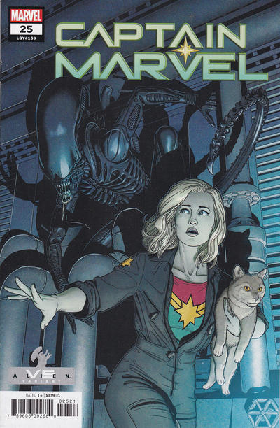 Captain Marvel (2019) #25 - Alien Variant