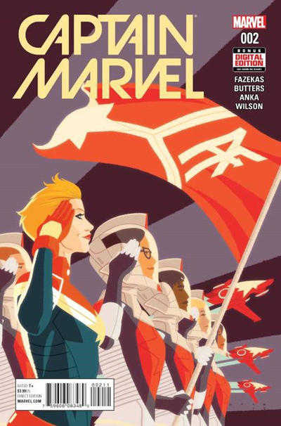 Capitaine Marvel (2016) 10x Ensemble