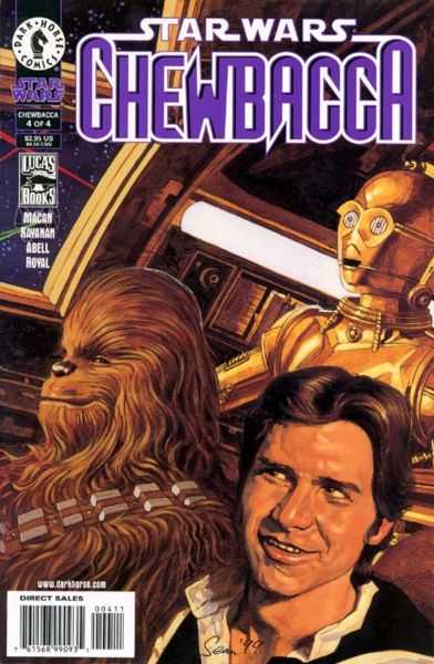 Star Wars Chewbacca (2000) 4x Set