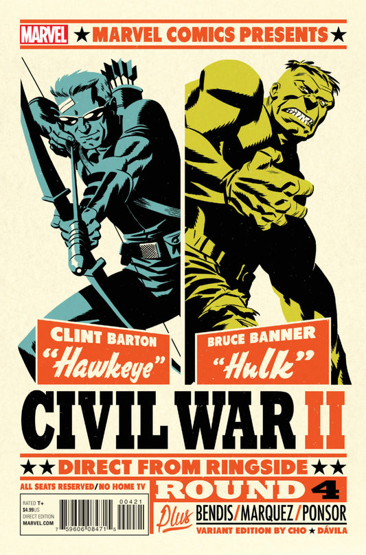 Guerre civile II #4 - Variante Cho