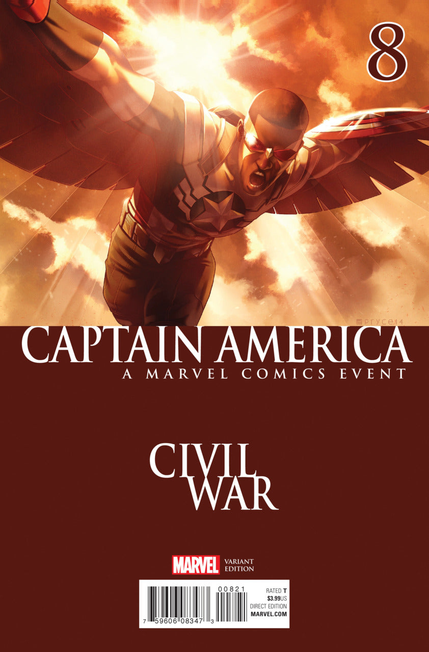 Captain America: Sam Wilson #8 - Civil War Variant
