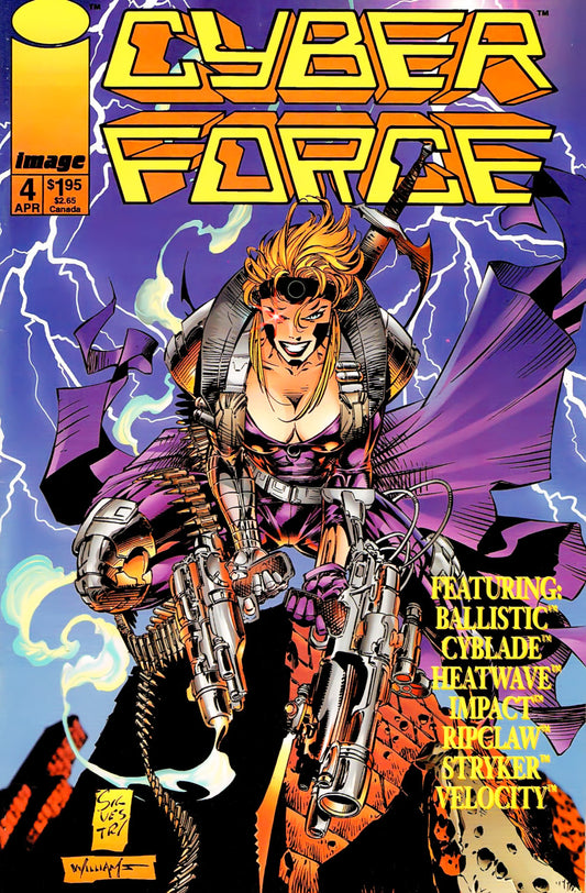 Cyber Force (1993) #4