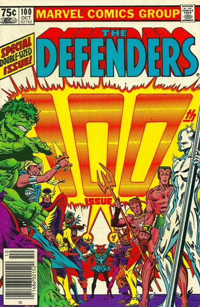 Defenders (1972) #100 Newsstand