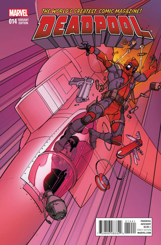 Deadpool (2016) # 14 Variante de la guerre civile