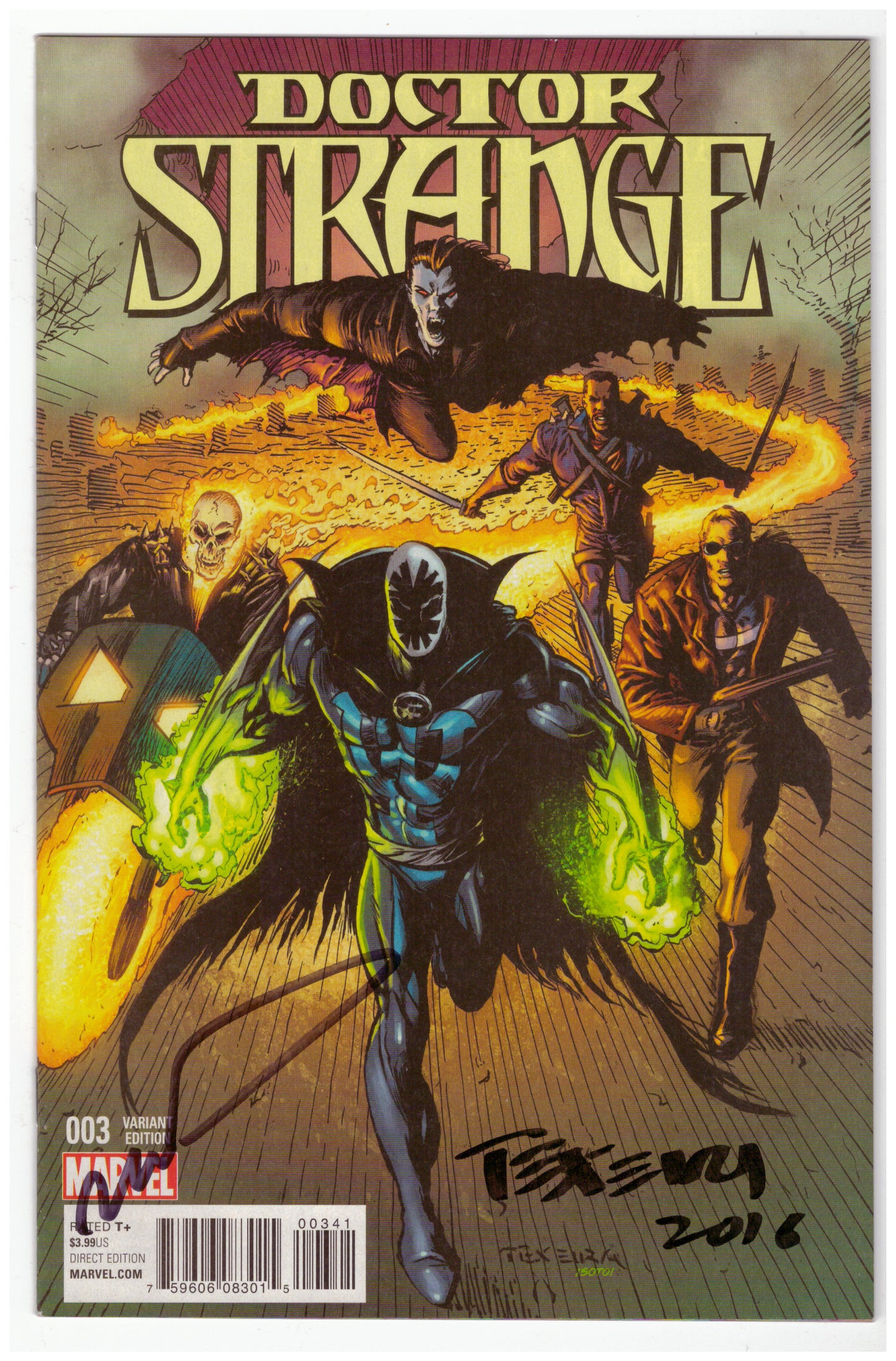 Doctor Strange (2015) #3 - Signed 1:20 Variant