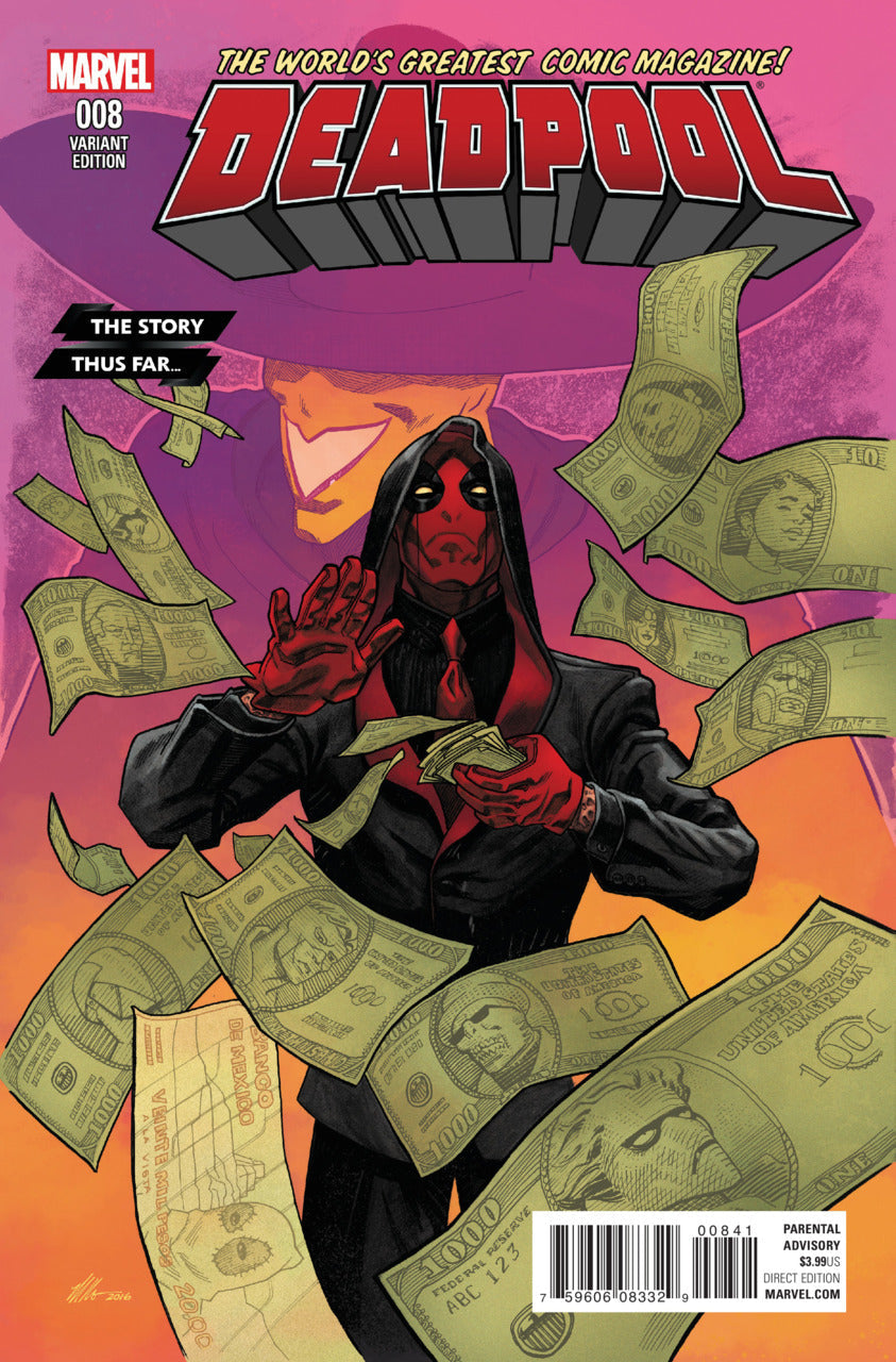 Deadpool (2016) #8 - Story Thus Far Variant