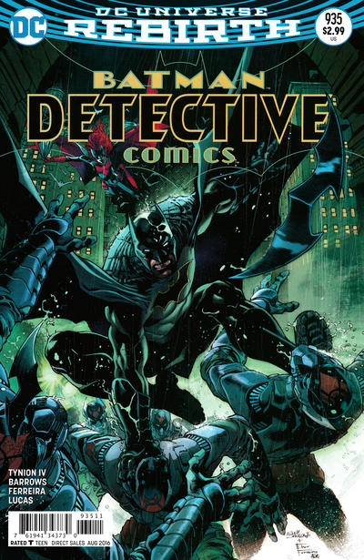 Detective Comics # 935 Une couverture