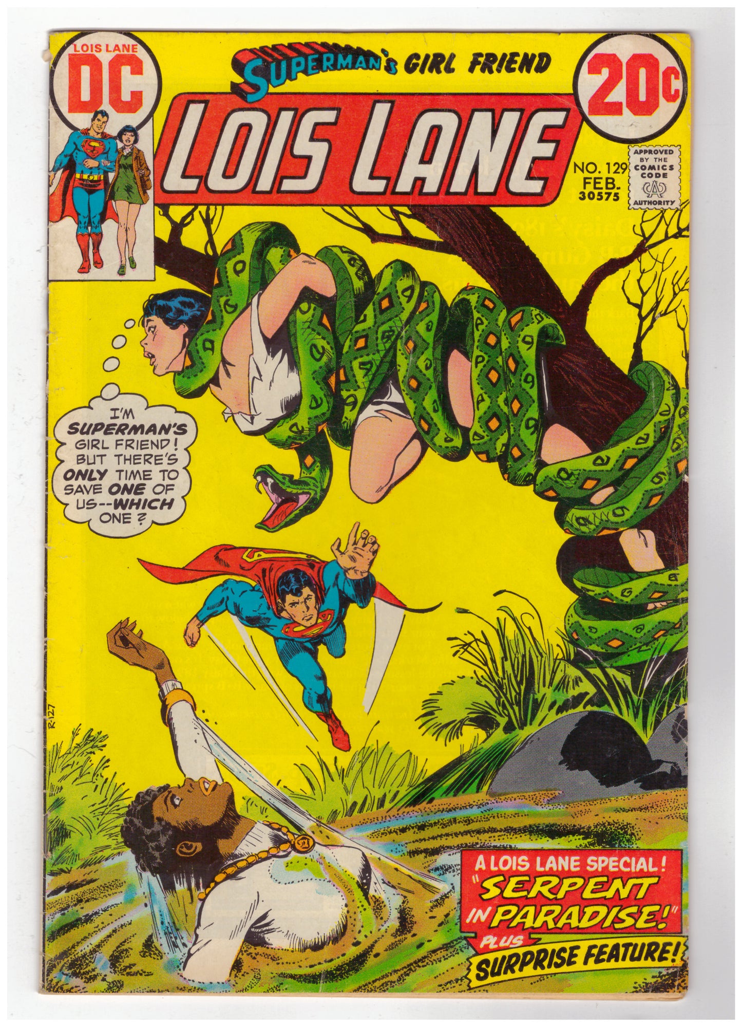 Superman's Girlfriend Lois Lane #129