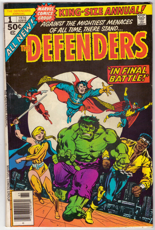 Defenders (1972) Annual #1