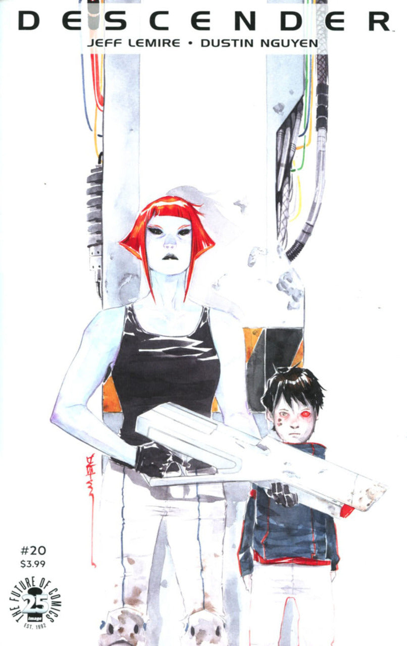 Descender Covers Descender #20 – The Hall of Comics