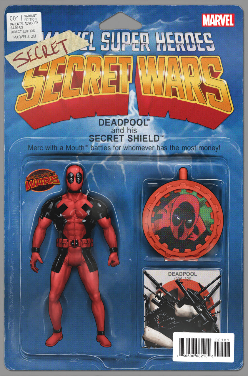 Deadpool's Secret Secret Wars #1 (2015)-Action Figure Variant