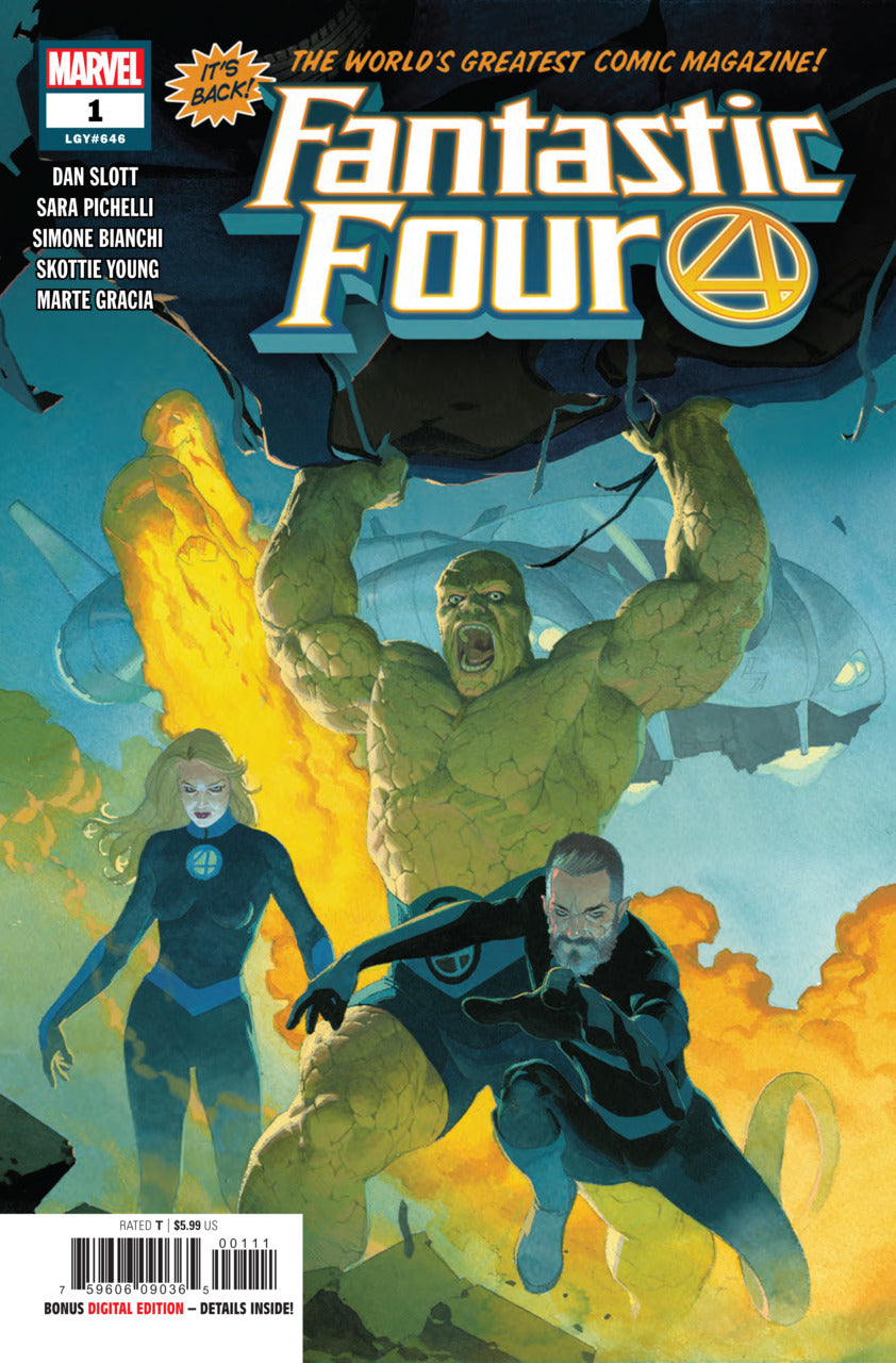 Fantastic Four #1 (2018) Lgy #646
