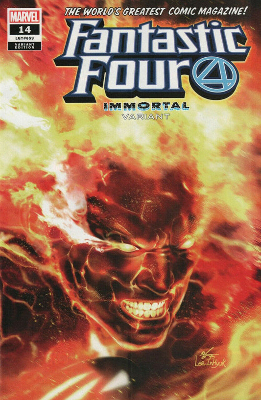 Fantastic Four #14 (2018) Torch Variant - Lgy #659