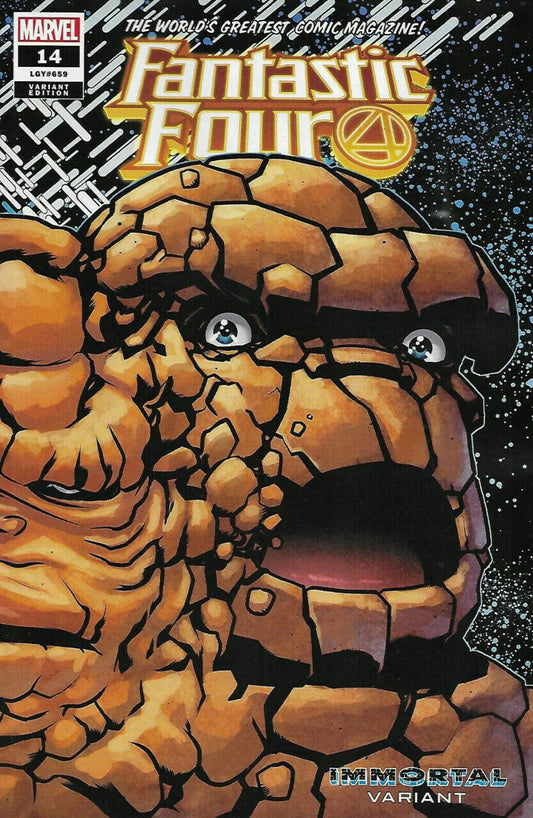 Fantastic Four #14 (2018) Thing Variant - Lgy #659