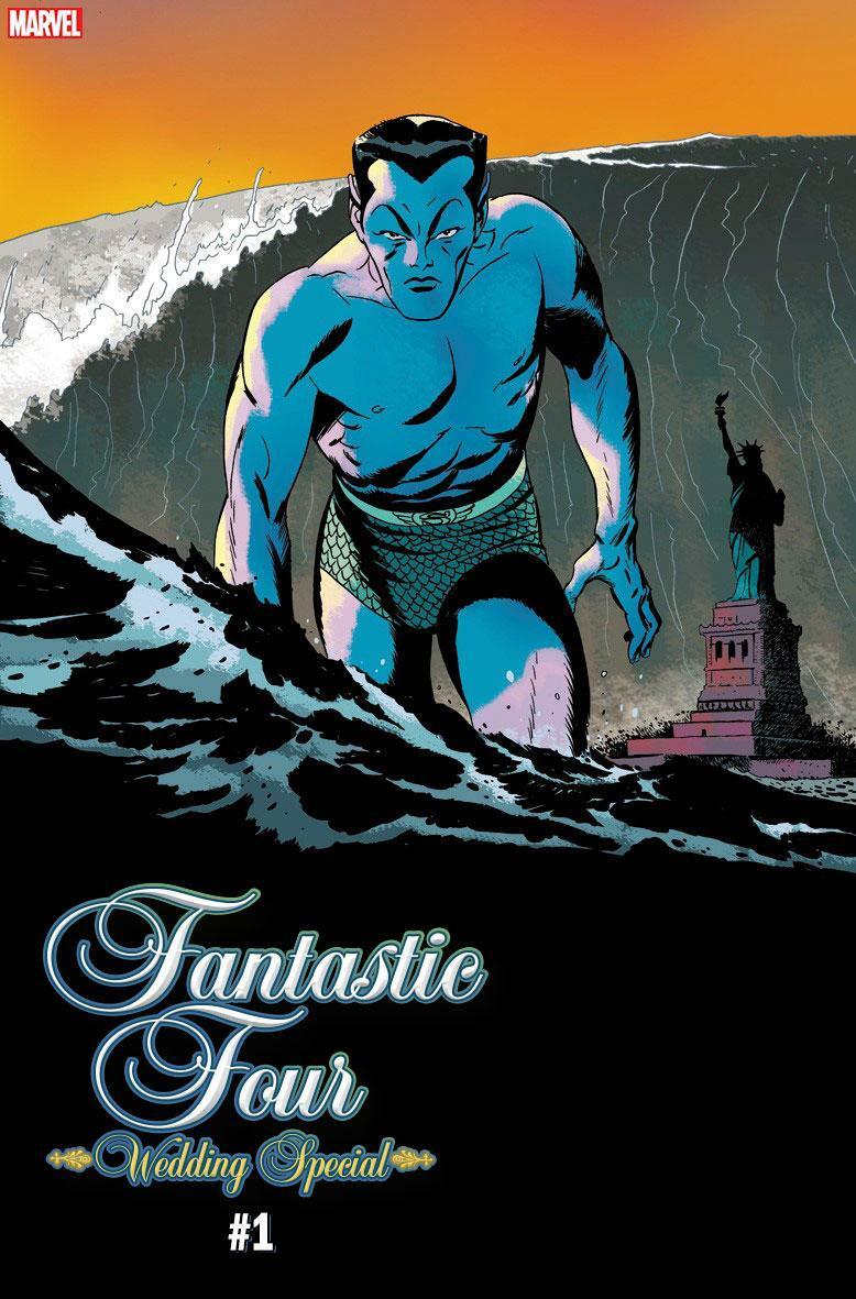 Les Quatre Fantastiques (2018) Spécial Mariage 1-Shot - Variante Namor