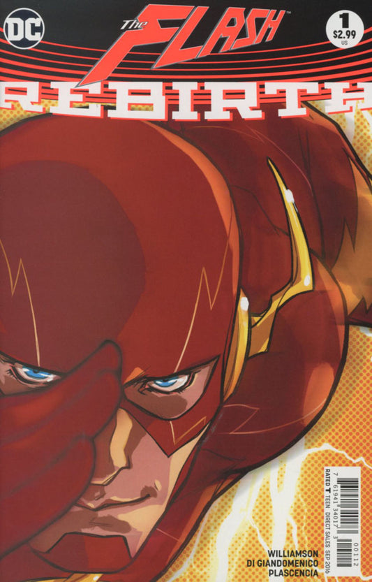 Flash (2016) Rebirth #1 2nd Print
