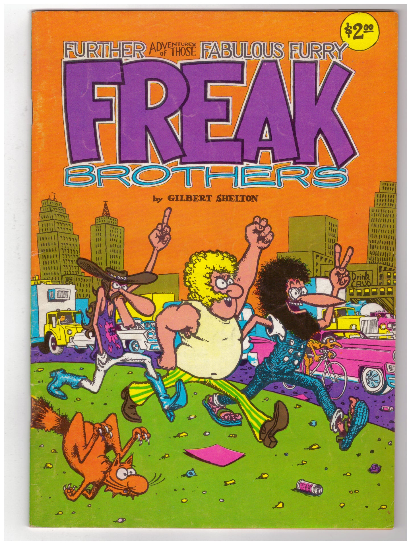 Fabuleux Furry Freak Brothers # 2