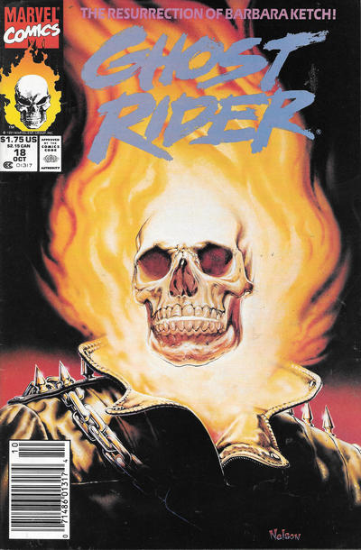 Ghost Rider (1990) #18 Newsstand