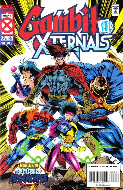 Gambit and the X-Ternals 4x Set