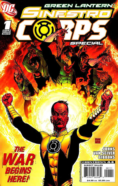 Green Lantern: Sinestro Corps War (2006) 17x Set