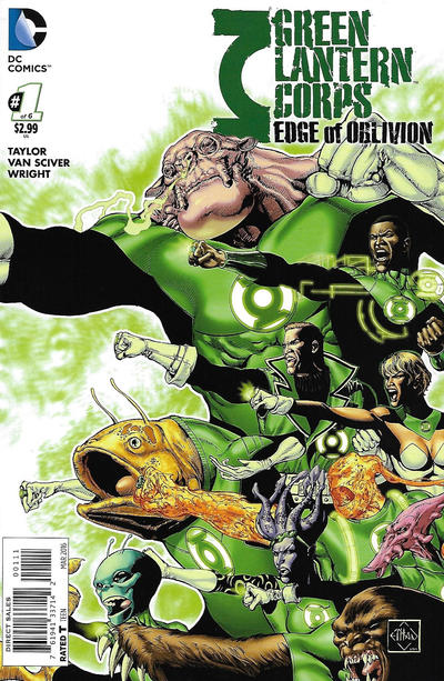 Green Lantern Corps: Edge of Oblivion 6x Set