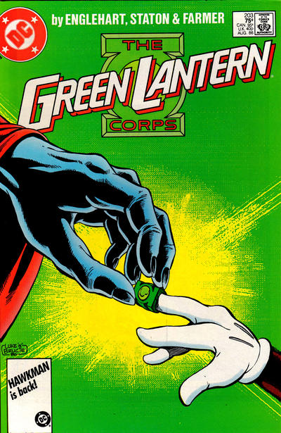Green Lantern Corps (1986) #203 - Direct