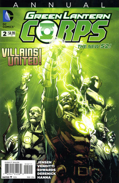 Green Lantern Corps (2011) Annual #2