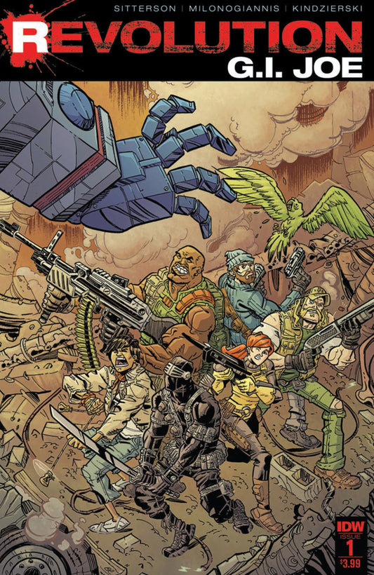 Revolution: GI Joe #1 A Cover