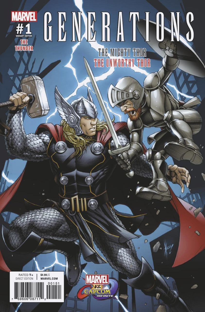 Generations: Thunder #1 Marvel vs Capcom Variant