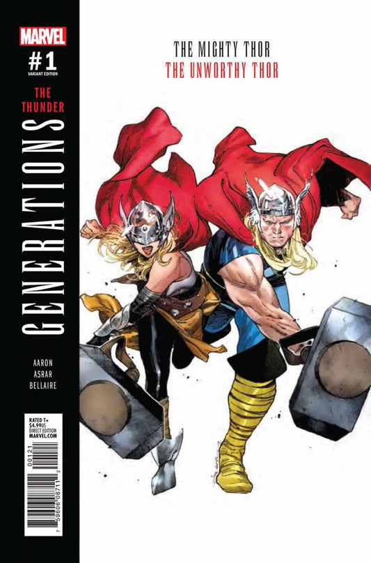 Générations : Couverture Thunder #1 B