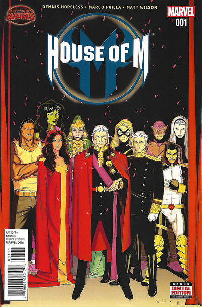 House of M (2015) 4x Lot