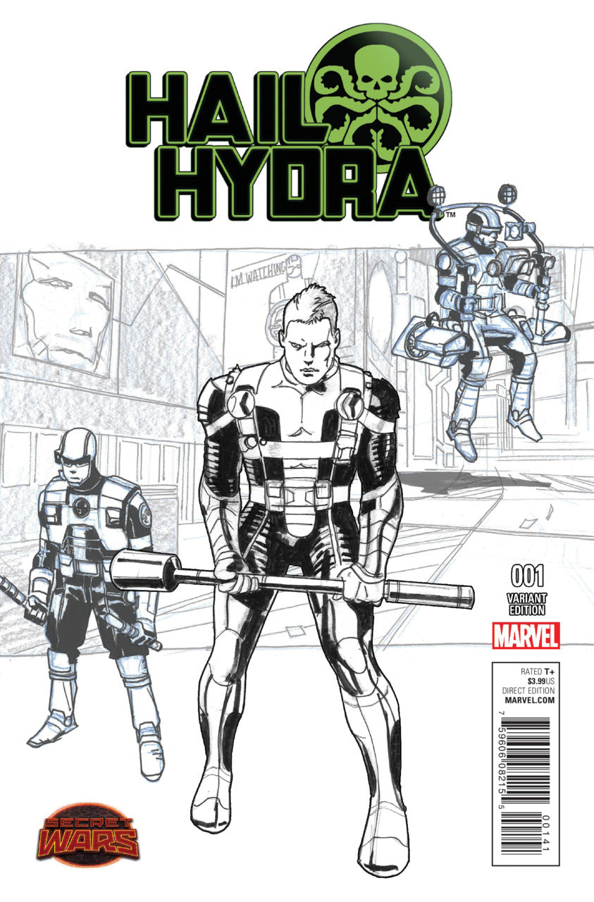 Hail Hydra #1 - Variante de conception 1:25