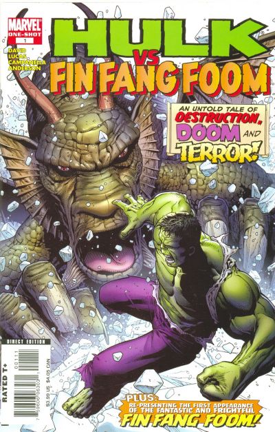 Hulk vs Fin Fang Foom 1-Shot