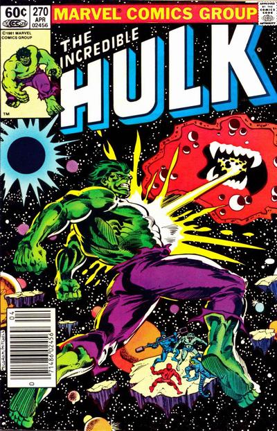 Incroyable Hulk (1968) # 270 Kiosque à journaux