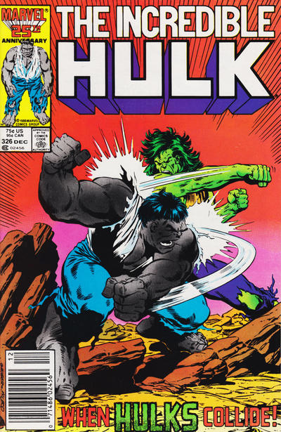 Incredible Hulk (1968) #326 Newsstand